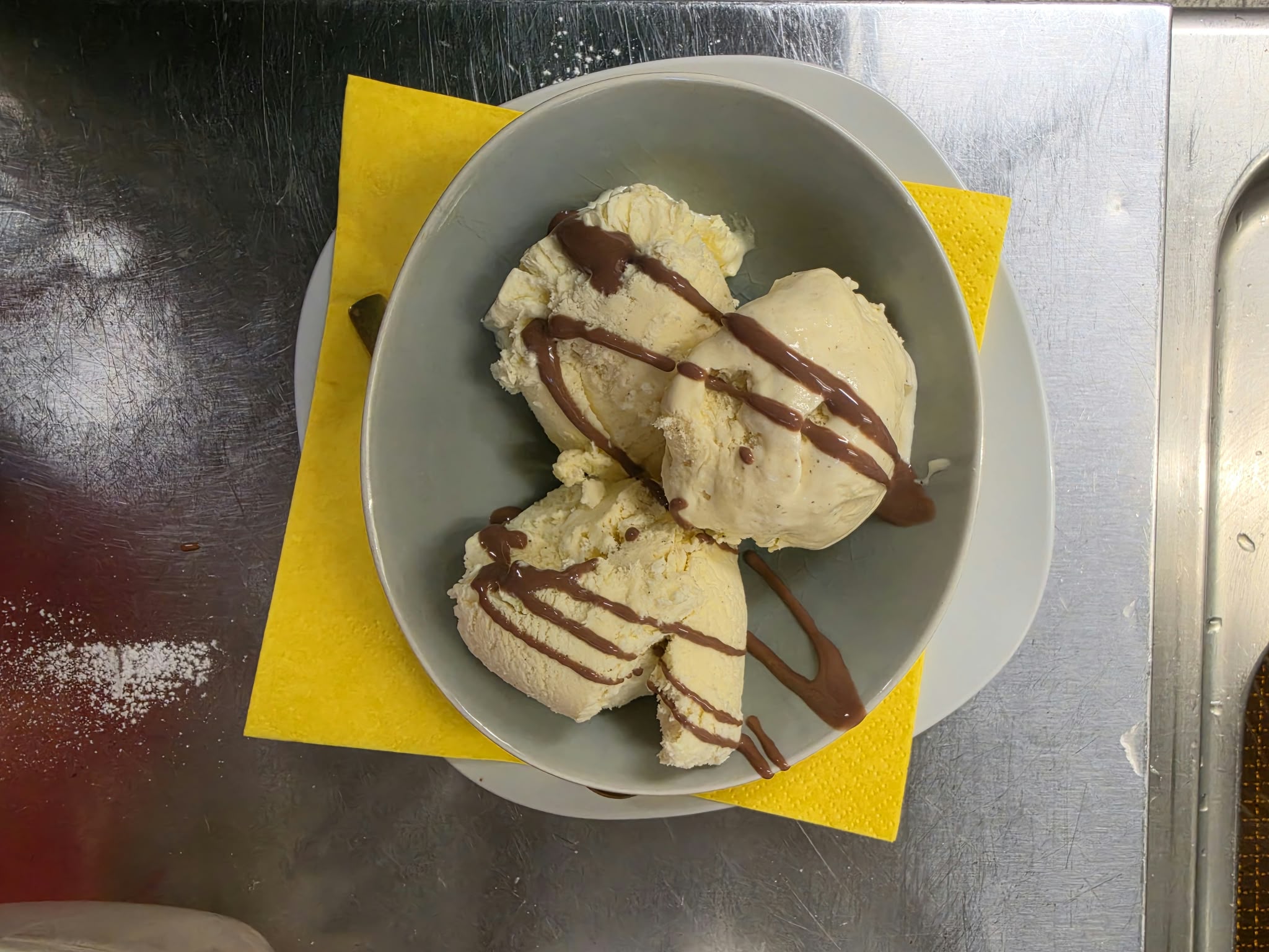 Drei Kugeln Eis