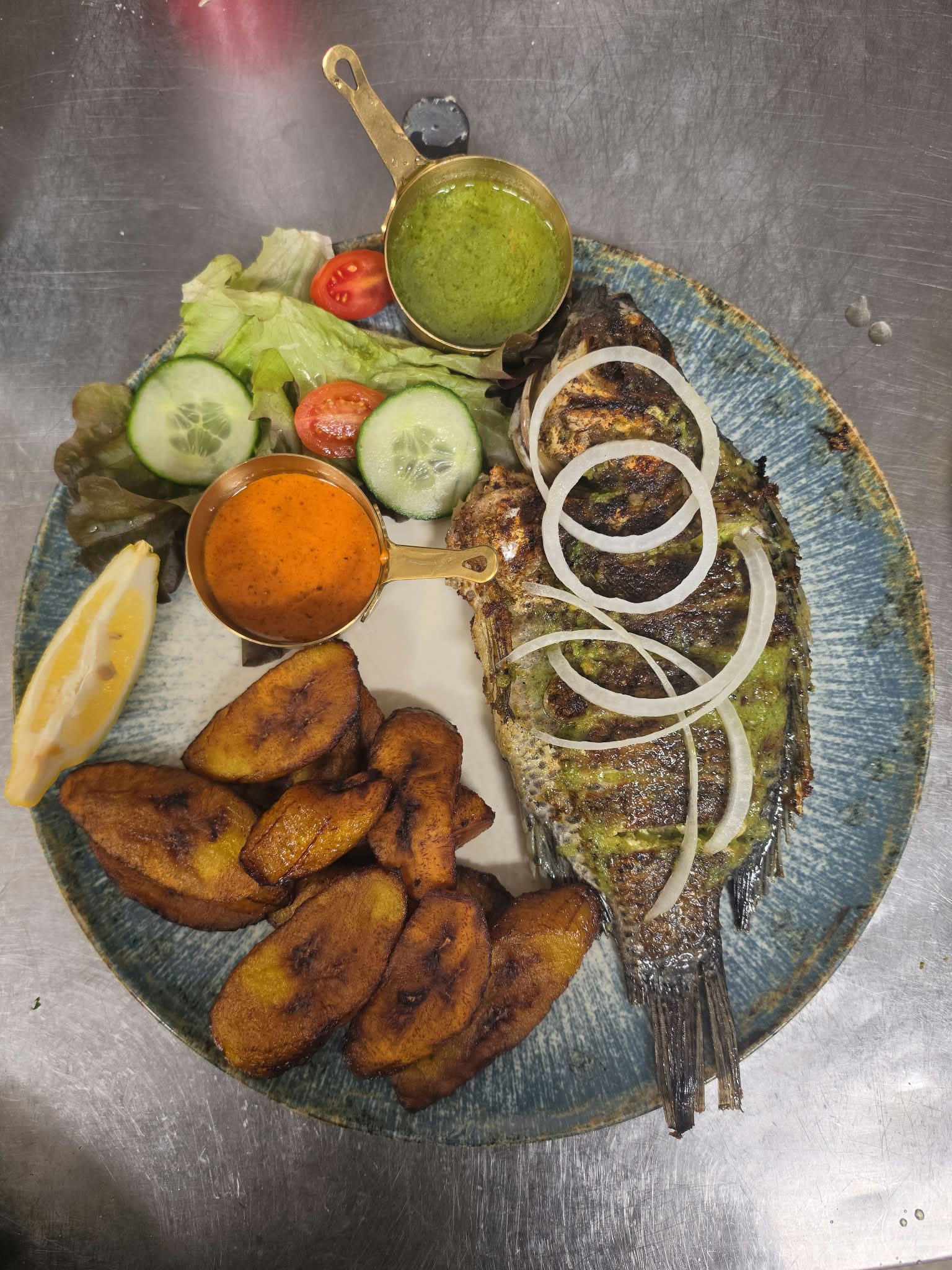 Tilapia gegrillt